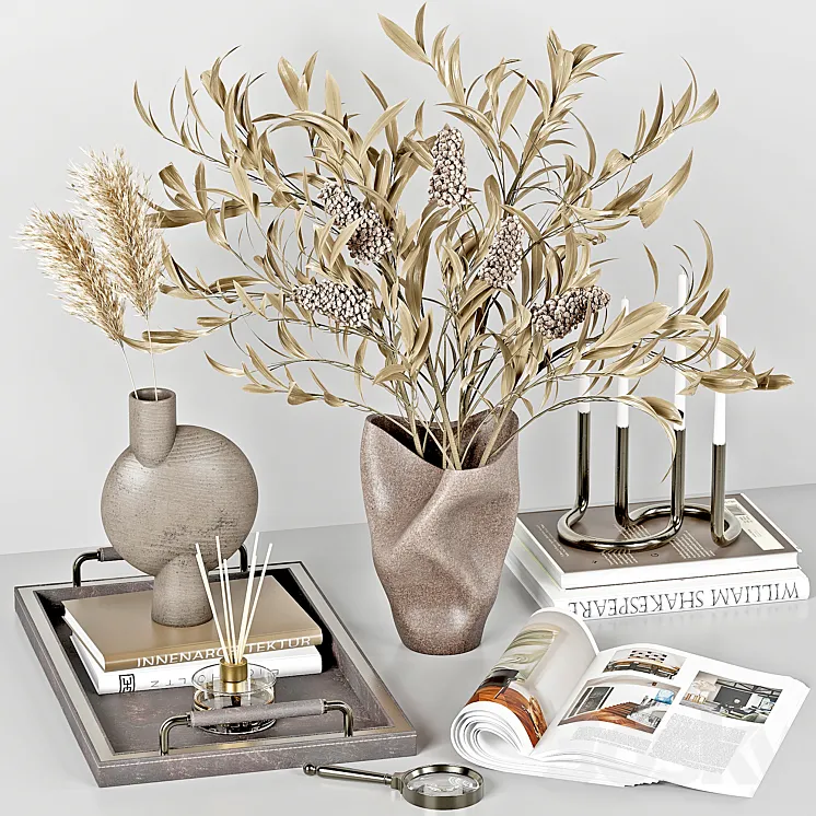 decorative set26 3D Model Free Download