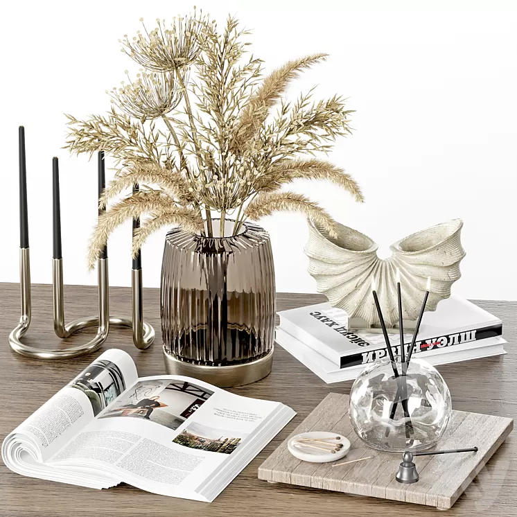 decorative set30 3D Model Free