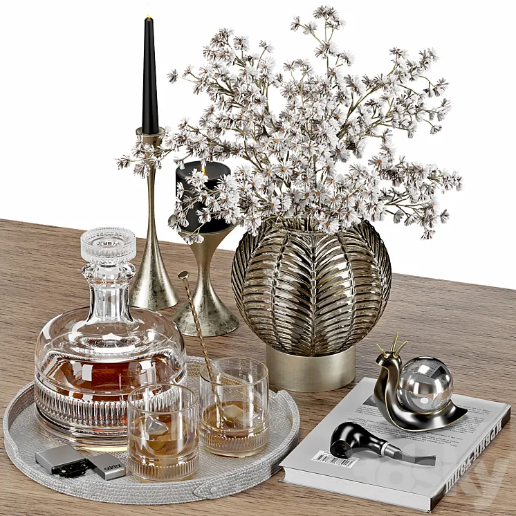 decorative set33 3D Model Free