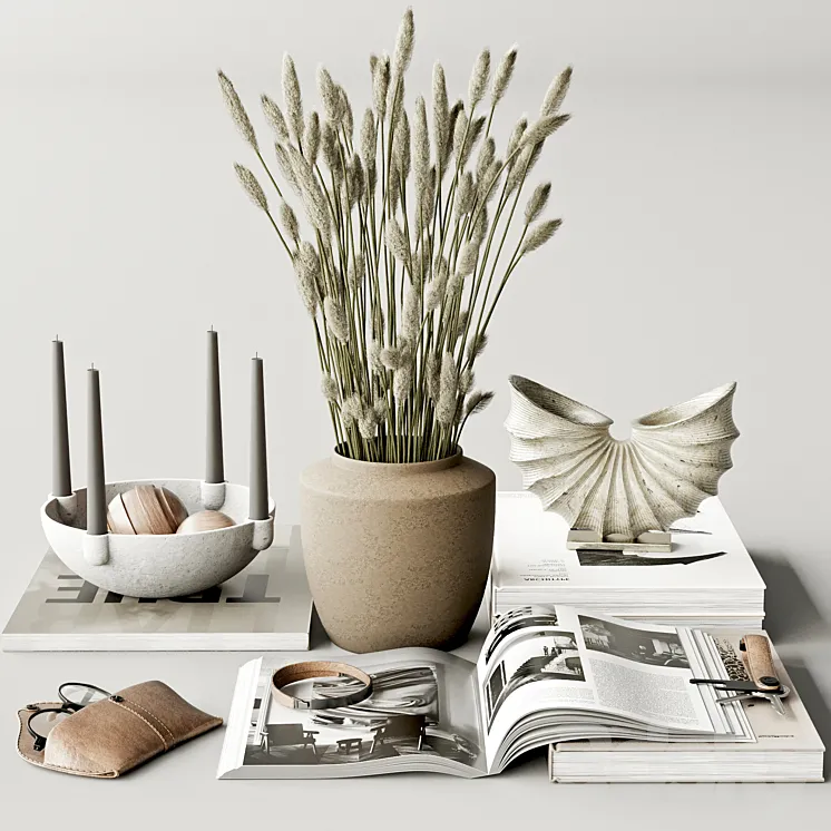 decorative set60 3D Model Free Download