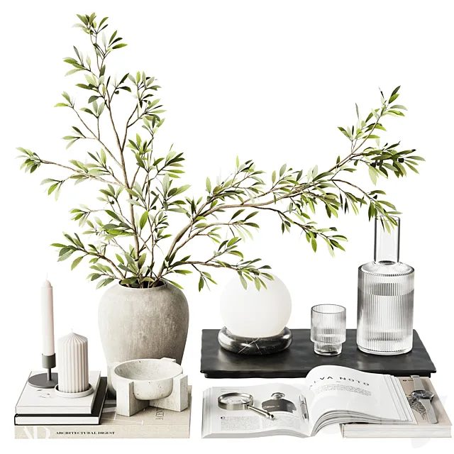 decorative set67 3D Model