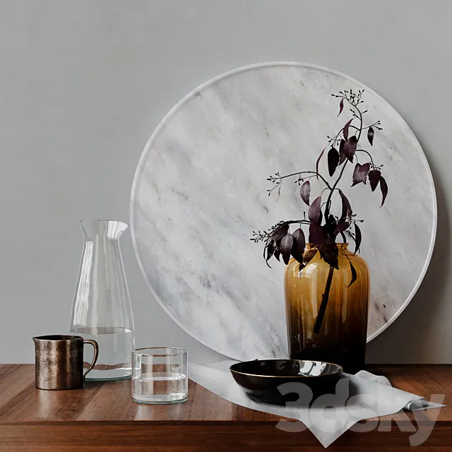 decorative set_02 3DModel