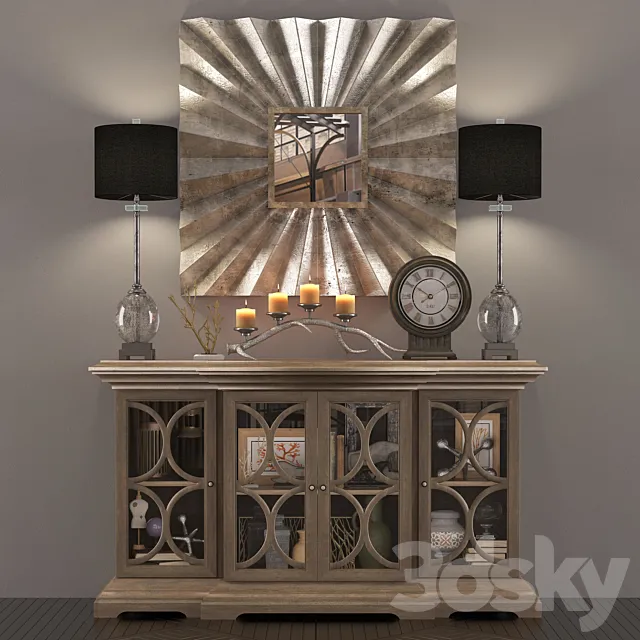 Decorative set_03 3D Model