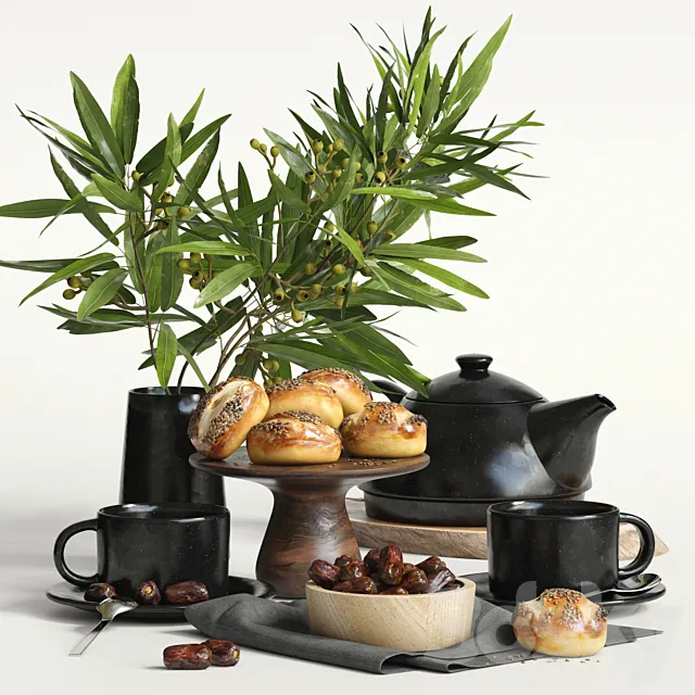 decorative set_05 3DModel