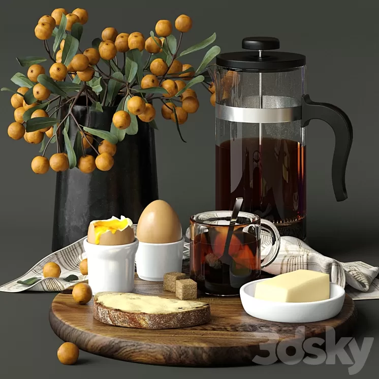 decorative set_06 3D Model