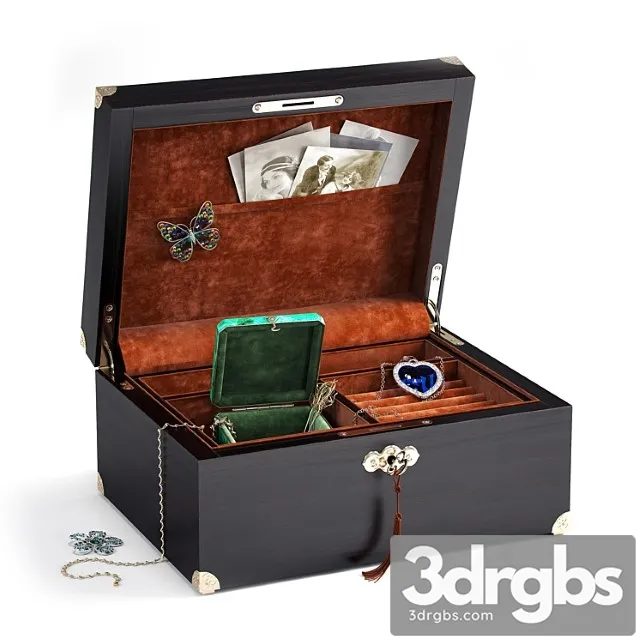 Decorative set_1 3D Model Free