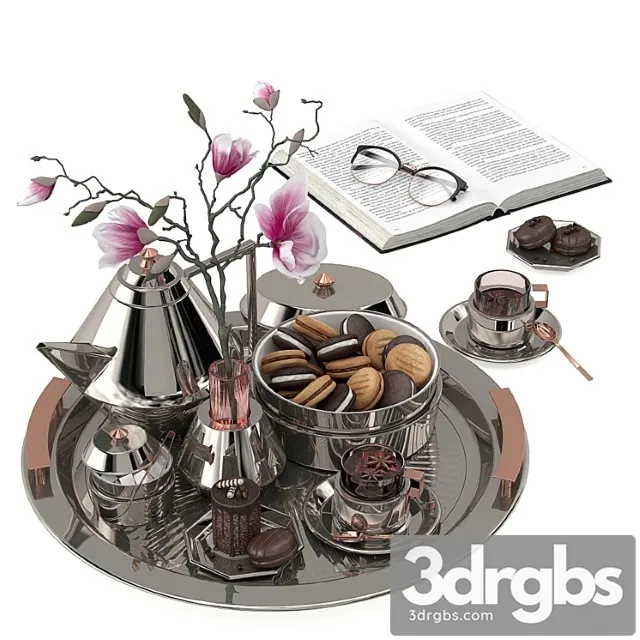 Decorative set_12345 3D Model Download