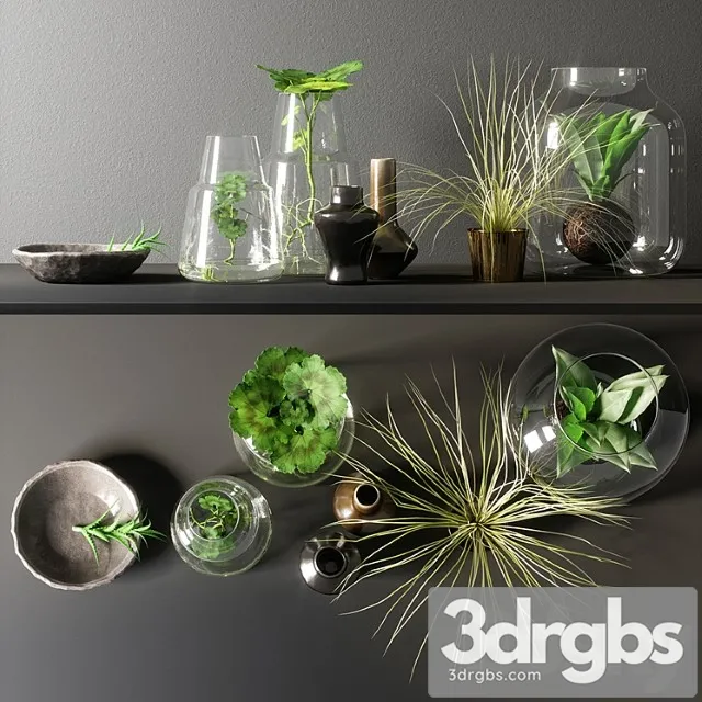 Decorative set_22 3D Model Download