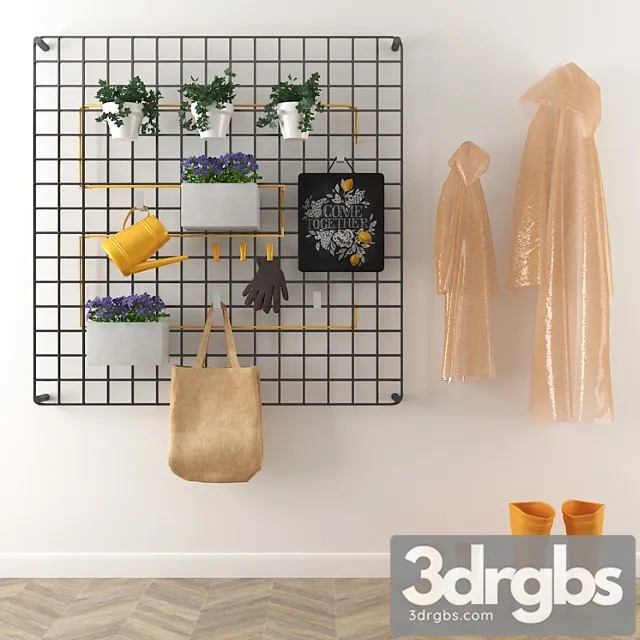 Decorative set_222 3D Model Free