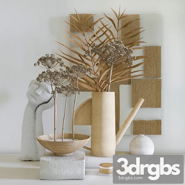 Decorative set_2_2_2 3D Model Free