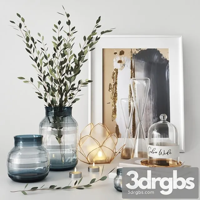 Decorative set_5 3D Model Free