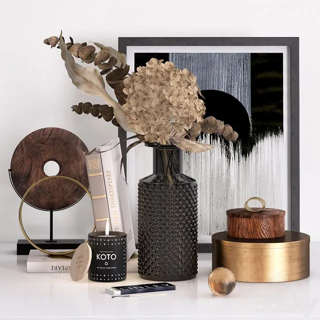 Decorative set_Sonet 3D Model