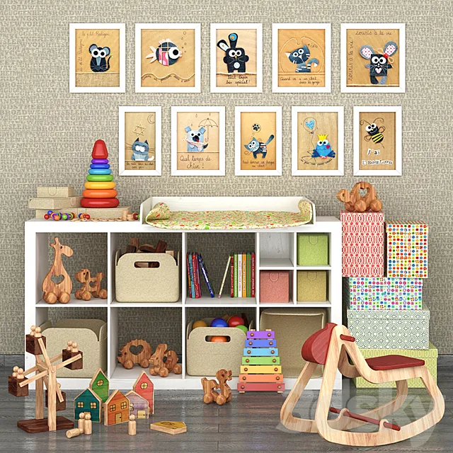 Decorative sets for children ?2 3DModel