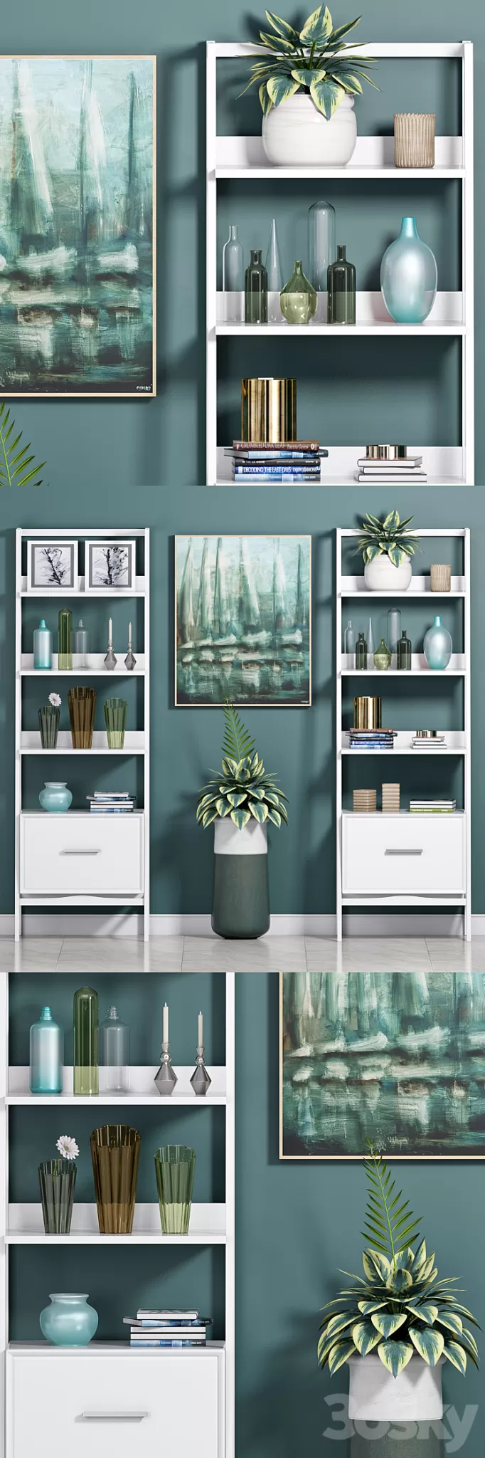 DECORATIVE SHELF-2 3D Model