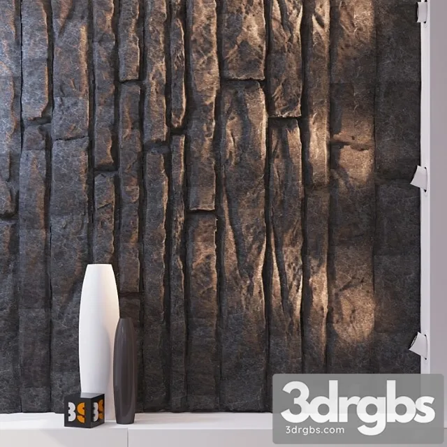Decorative Stone Slate 3D Model Download