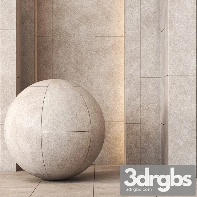 Decorative Stone Textures 4K Seamless 3D Model Free