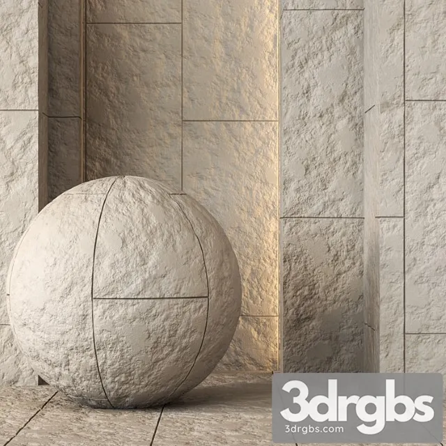 Decorative stone wall panel texture 4k - seamless