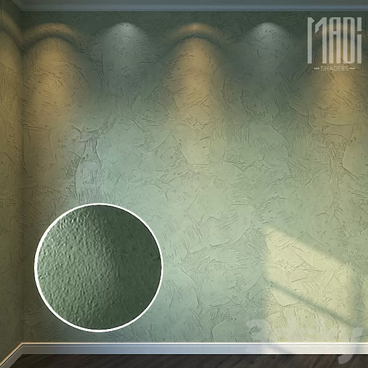 Decorative Stucco 013 - 8K Material 3D Model