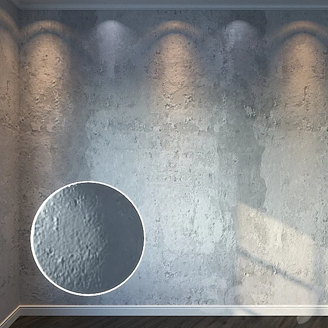 Decorative Stucco 129 - 8K Material 3DModel