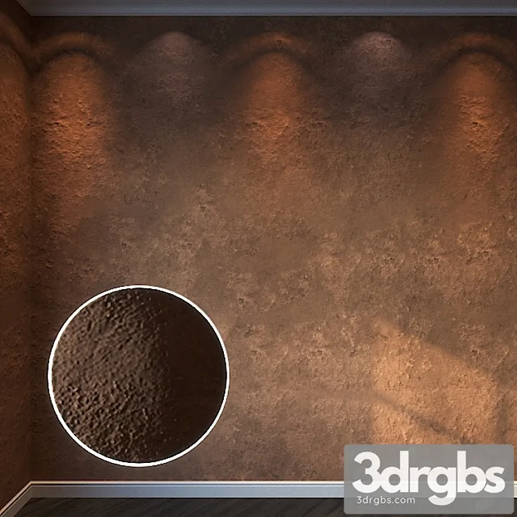 Decorative stucco 369 – 8k material 3D Model Download