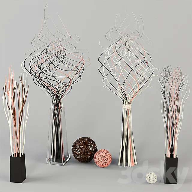 Decorative threads 3DModel