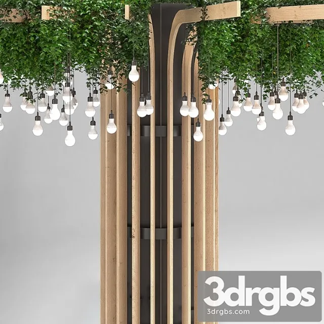 Decorative tree 3D Model Download