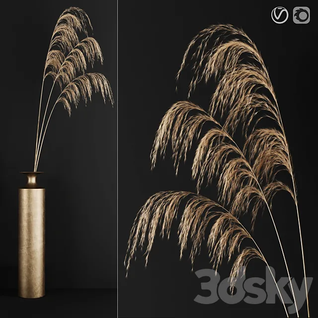 Decorative vase 01 3DModel