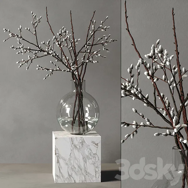decorative vase 02 3D Model