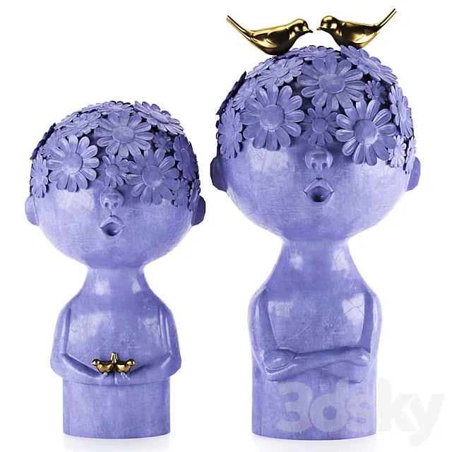 Decorative vases 3D Model