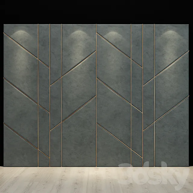 Decorative wall.03 3D Model