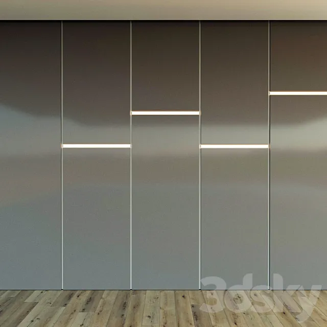 Decorative wall 1 3D Model