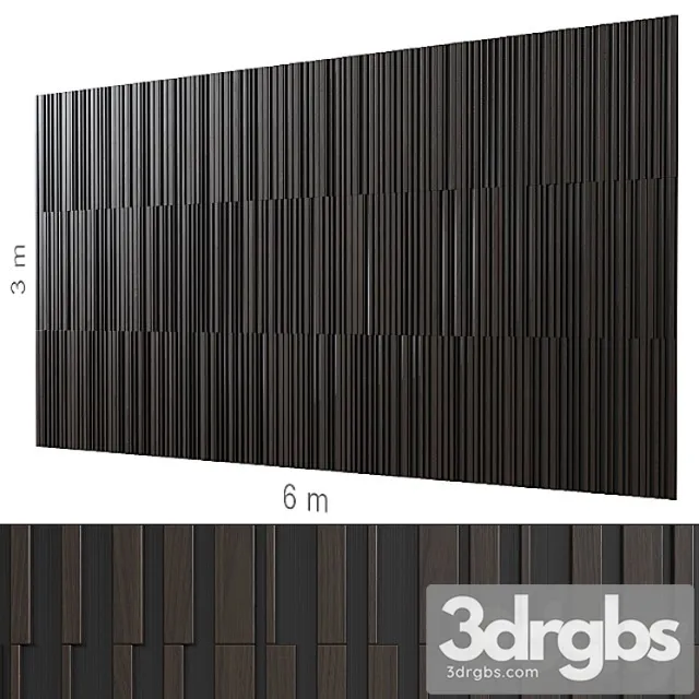 Decorative wall 168. 3D Model Free