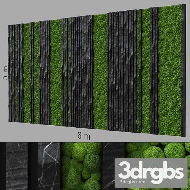Decorative Wall 240 3D Model Free