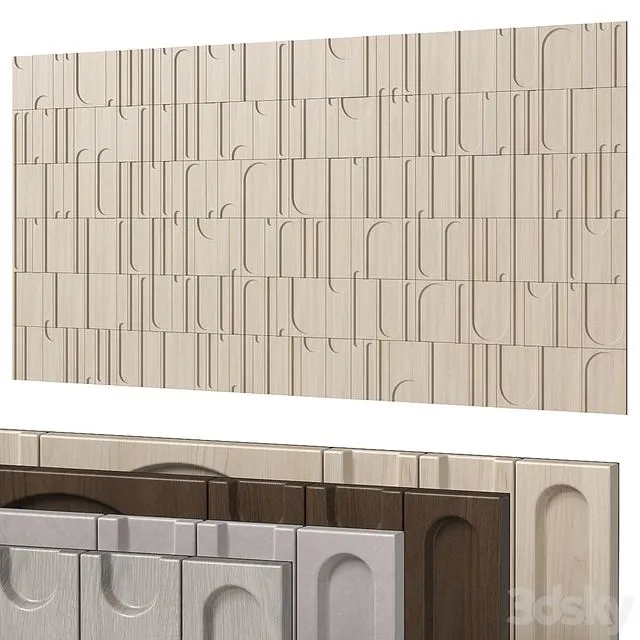 Decorative wall 309 3D Model