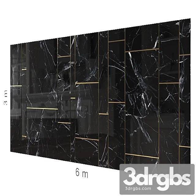 Decorative wall 68. 3D Model Free