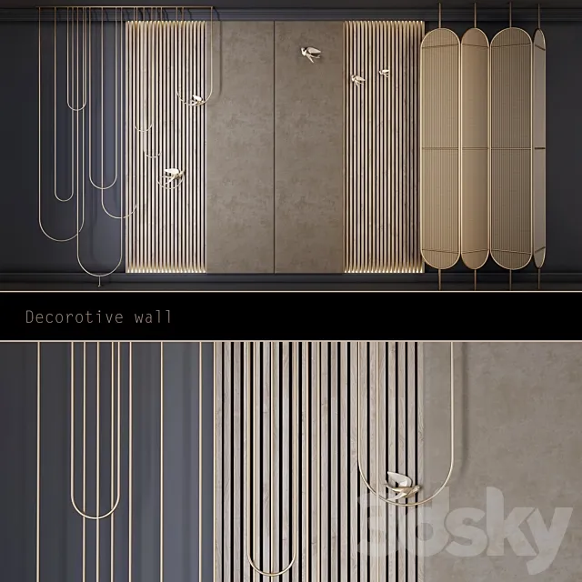 Decorative wall 8 - shirma Free Download