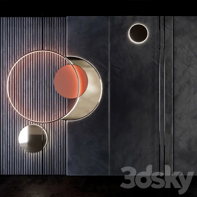 Decorative wall _ PN43 3D Model