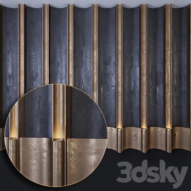 Decorative wall _ PN6 3D Model