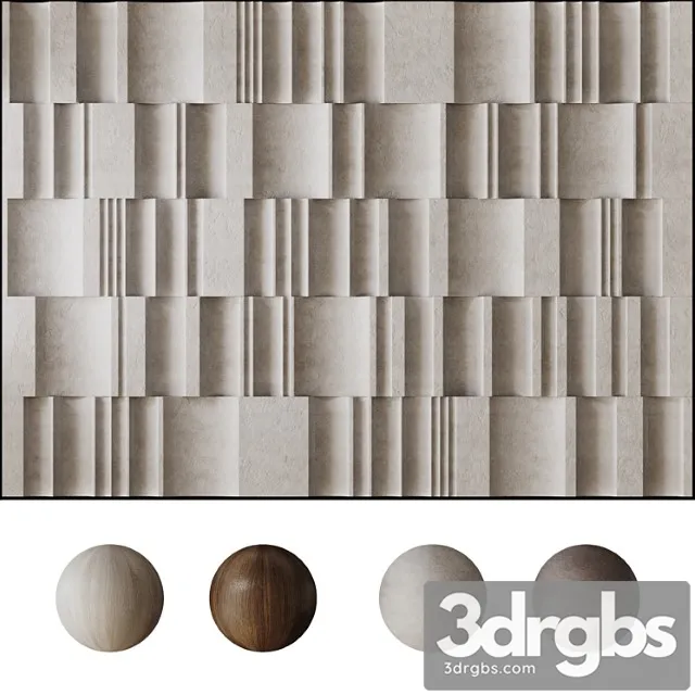 Decorative Wall Panel 013 3D Model Free