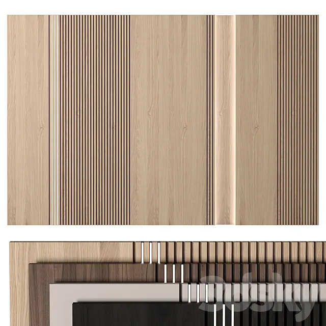 Decorative Wall Panel 3D Model