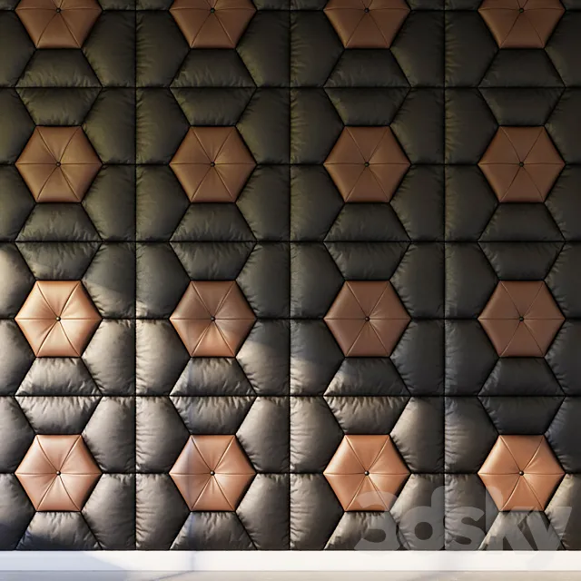 Decorative wall panel 3DModel
