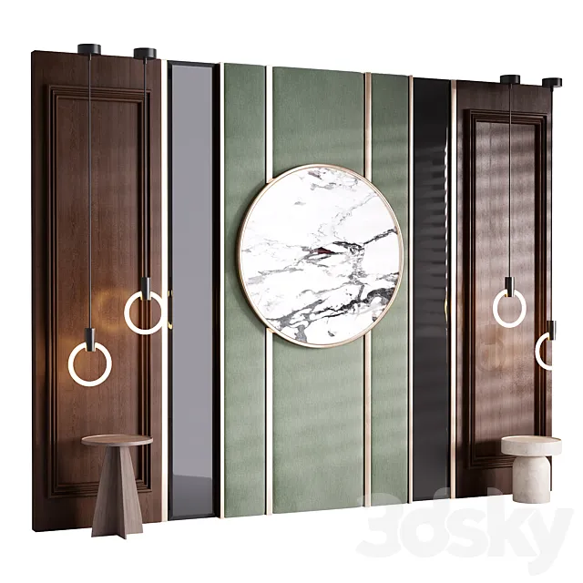 Decorative Wall panel 47 3D Model