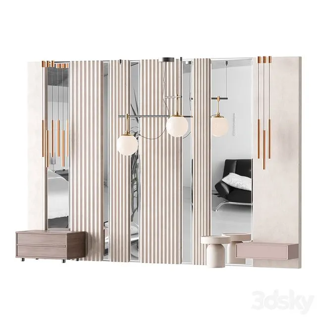 Decorative Wall panel 56 3D Model