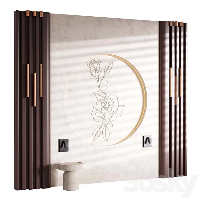 Decorative Wall panel 66 3D Model