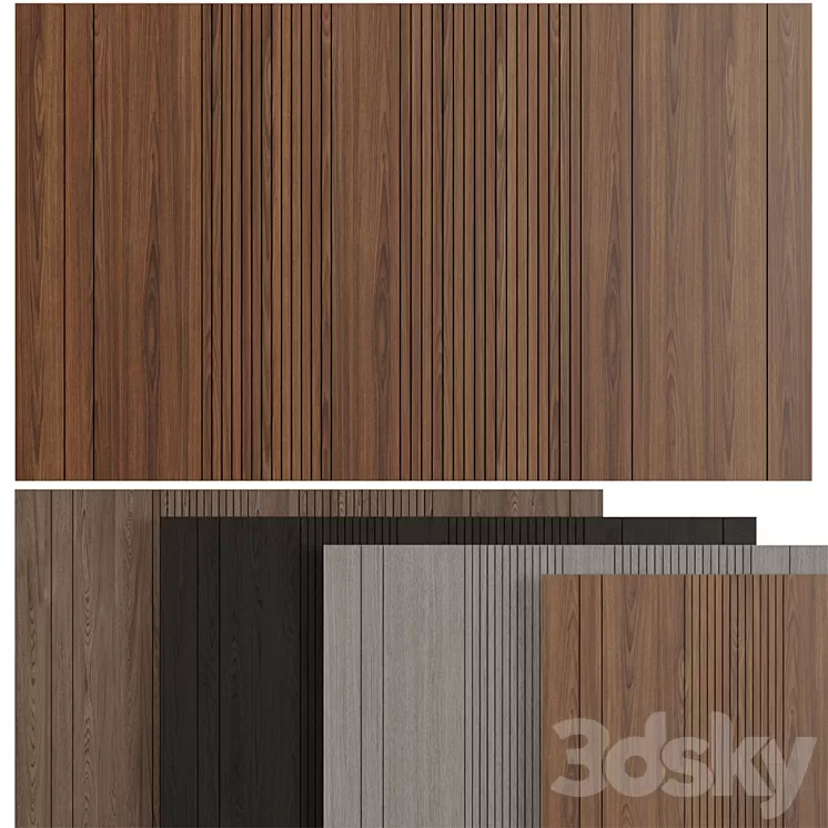Decorative wall panel Decorative panel 3D Model