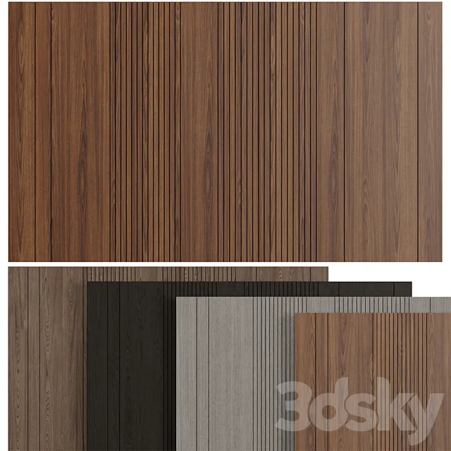 Decorative wall panel Decorative panel 3DModel