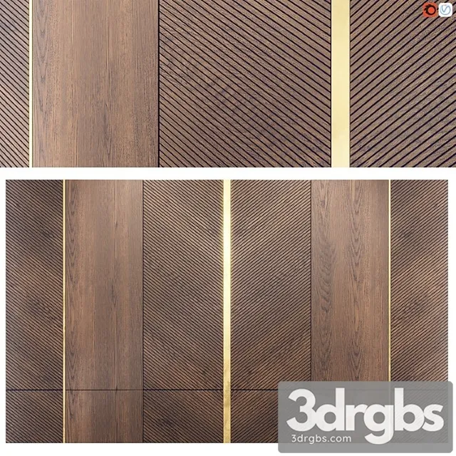 Decorative Wall Panel Hypnos 3D Model Free