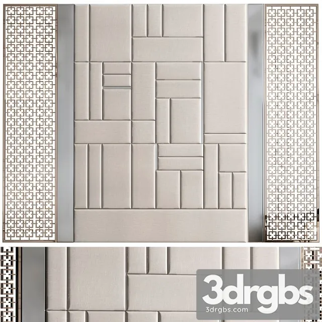 Decorative Wall Panel No11 3D Model Free