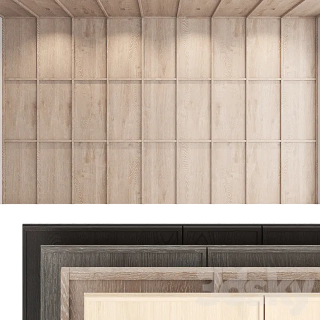 Decorative wall panel_set 16 Free Download