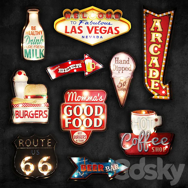 Decorative wall sign 3DModel